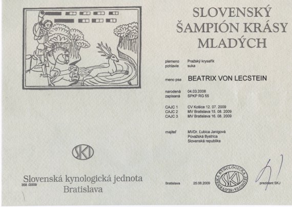 Junioršampión SR