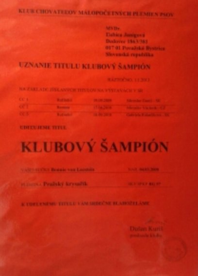 Klubový šampión KCHMPP