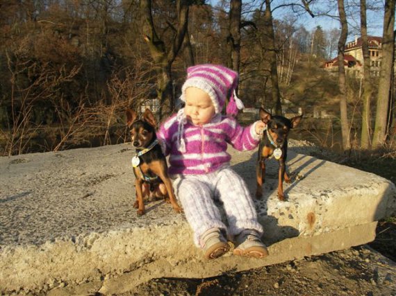 Hanička a jej priatelia, Baronek a Riško/p.Veverková/